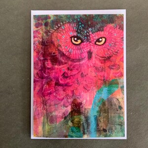Carte de voeux de gardien mystique