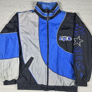 ウェア NBA Cap and Jacket 80s 90s Vintage Golden State Warriors Jacket Mens Large Blue STARTER