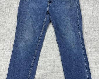 Levi's Jeans Mens 32x32 Blue Denim Straight Leg Zip Fly 5-Pocket Classic Fit