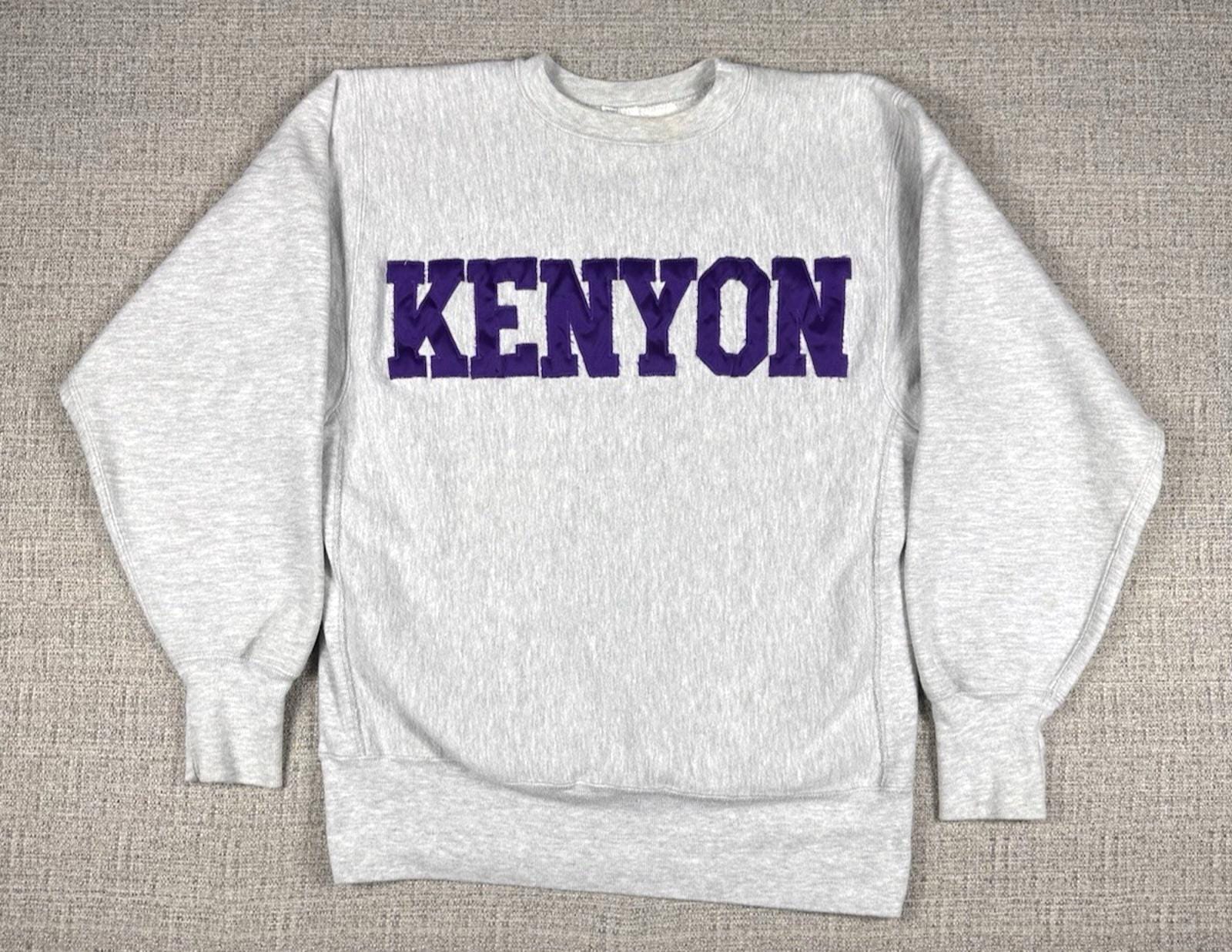 Vintage Kenyon College Champion Reverse Weave 1980s Sweatshirt 