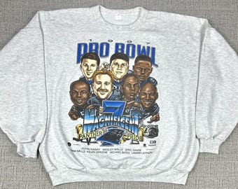Vintage 1990s Jerzees Blue Angels U.S Navy Military Sweatshirt Sz