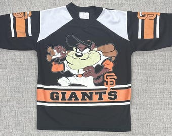 Vintage San Francisco Giants Jersey Adult S / Youth XL Baseball Taz Sportonics