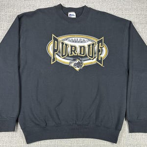 Vintage Purdue Sweatshirt - Etsy