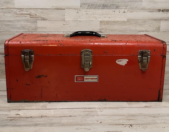 Craftsman Sears Brand Red 65141 Tool Box Chest Tray Heavy Duty