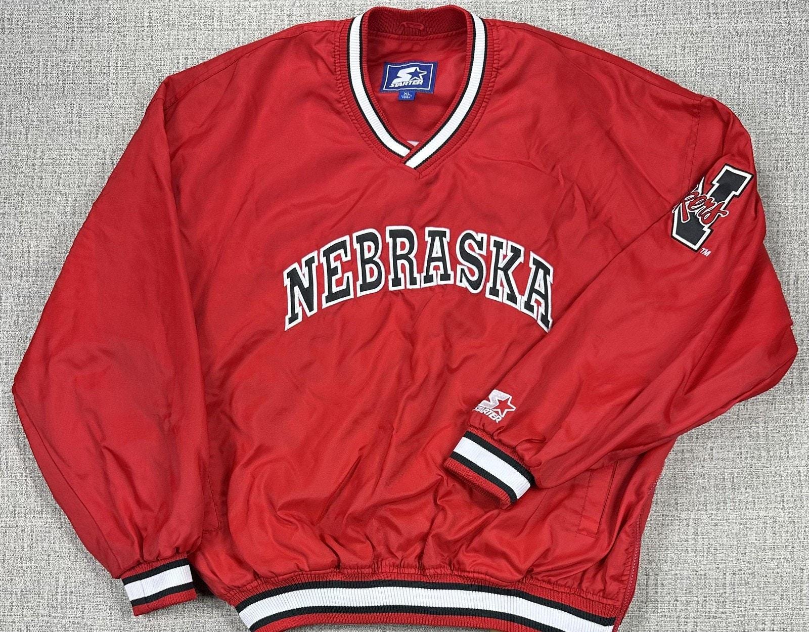 Nebraska Vintage Starter Jacket - Etsy