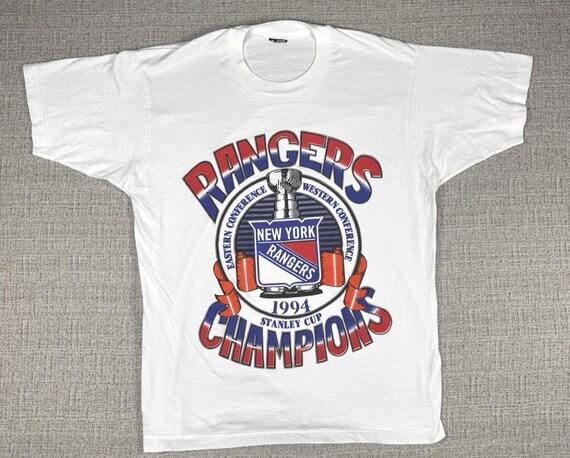 Vintage New York Rangers 1994 Stanley Cup Champions T-shirt XL