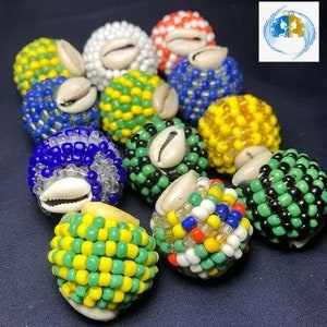 Orisha Beaded Amulet/Macutos de Santo