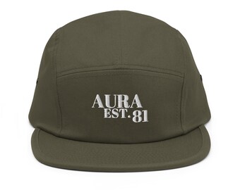 Aura Five Panel Cap