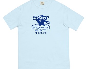 Aura garment-dyed heavyweight t-shirt