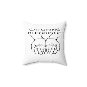 Spun Polyester Square Pillow