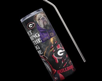 Georgia Bulldogs Tumbler 20oz Stainless Steel