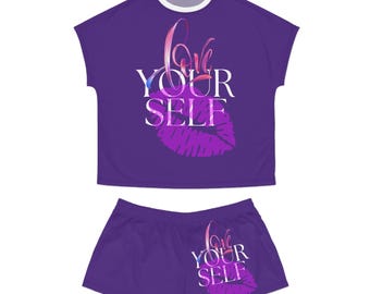 Love Yourself Pajama Set - Women's Cozy Loungewear