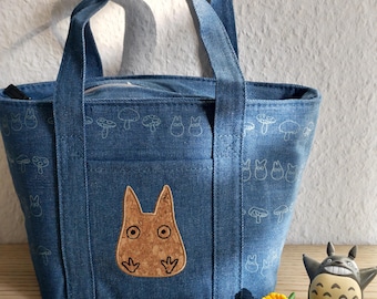 Kawaii Insulated Lunch Bag Cute Forest Style Bento Tote, Spring Picnic Bag, Reusable Thermal Lunch Bag, Mother’s Day Gift Idea