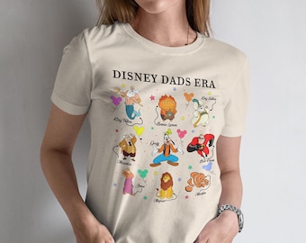 Camiseta vintage de la época de Disney para padres, regalo para el Día del Padre