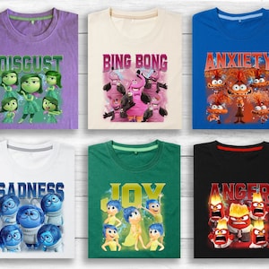Inside Out 2 T-Shirt: Matching Family Costume Tee