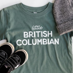 Little British Columbian Toddler and Kids T-shirt