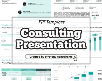 2024 Business Powerpoint PPT template/Project Presentation template slides/Consumer Goods Luxury Industry/MS and Canva