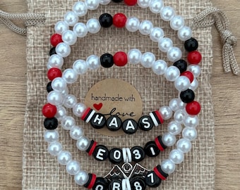 Haas Formula 1 Friendship Bracelets