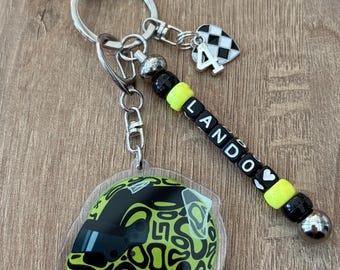 Lando Norris Inspired Keychain