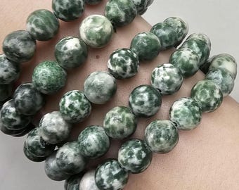 8mm Tree Agate Bracelets
