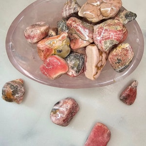 Rhodochrosite Tumbles