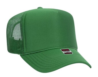 Foam Trucker Hat- Kelly Green