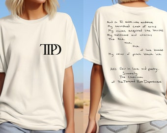 The Tortured Poets Department Shirts, TTPD T-Shirts, The Eras Tour Shirts, Taylor Merch Shirts, Concert Shirts, Swiftie Fan Tees,Tour Shirts