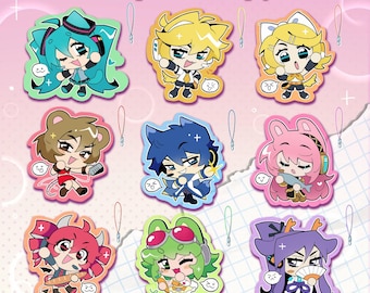 Vocaloid Gummy Phone Charms