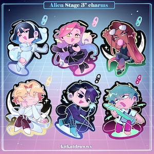 Alien Stage Nyckelringar