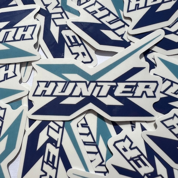 Pit Babe the series X-Hunter logo sticker