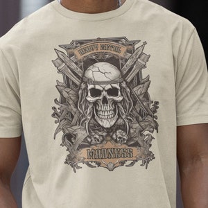 Heavy Metal Music Graphic Tee, Rock T-Shirt, Music Lover Apparel, Heavy Metal Madness Shirt.