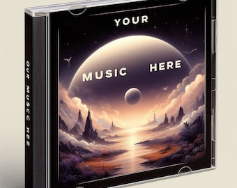 Custom CD Mixtape with Printed Jewel Case & Insert