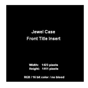front cover ideal dimensions