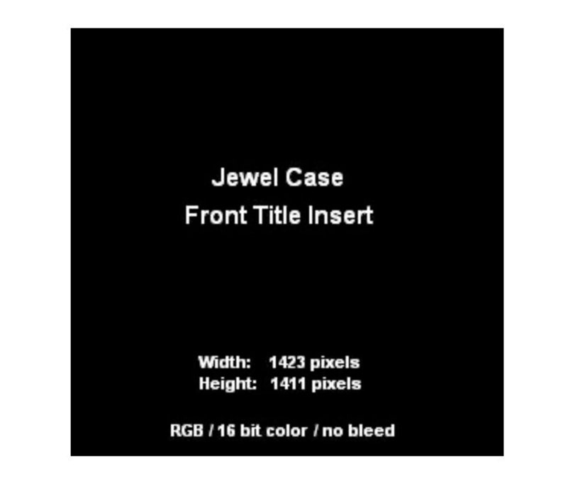 front cover ideal dimensions