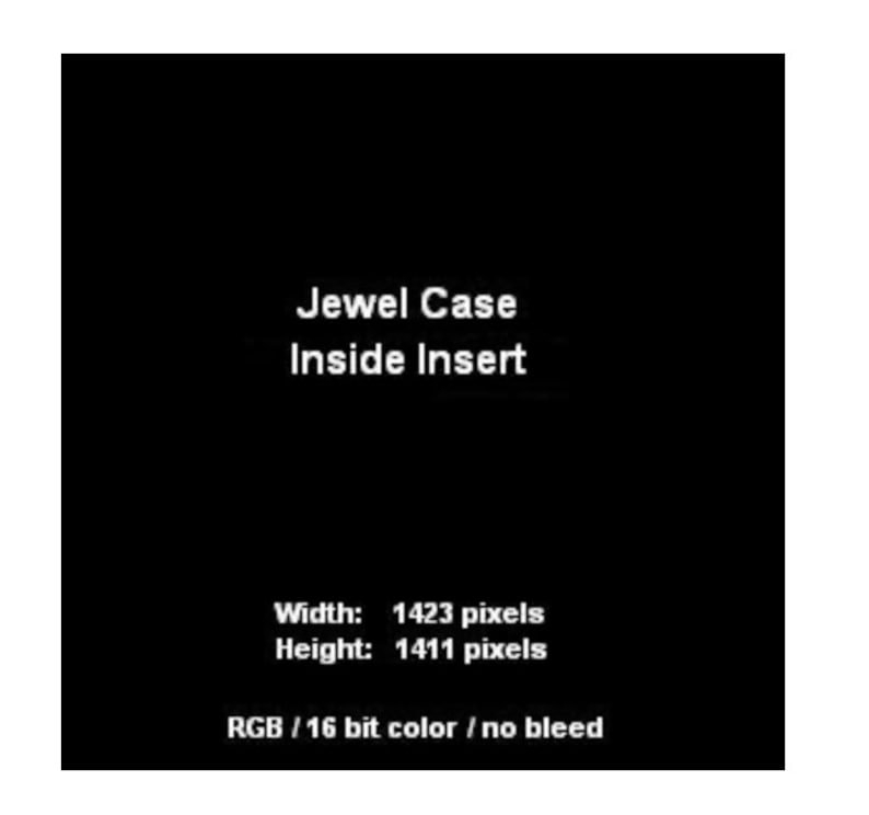 insert ideal dimensions