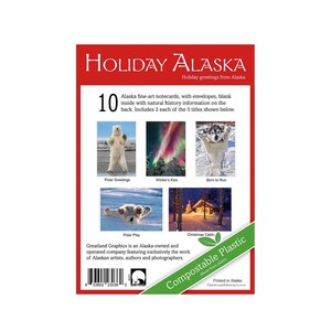 Alaska Holiday & Christmas Notecard Pack