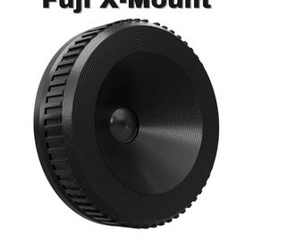 Lente de cámara desechable impresa en 3D: apariencia de película para cámaras Fuji con montura X - DispoLens