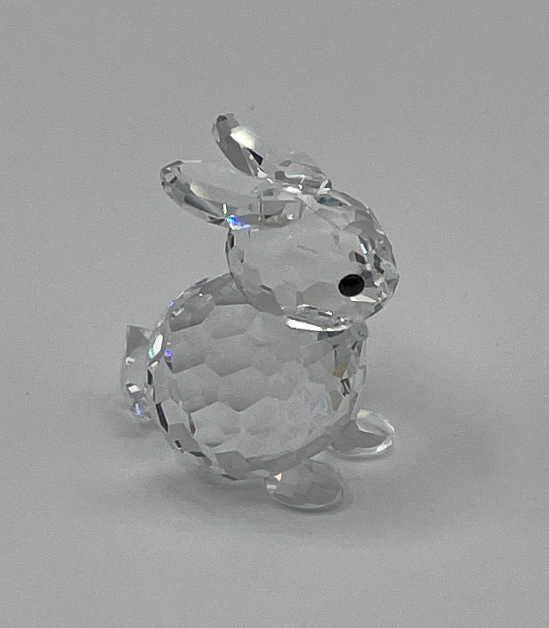 Swarovski, Crystal, Mini Rabbit, Figurine, Introduced in 1988, Retired ...