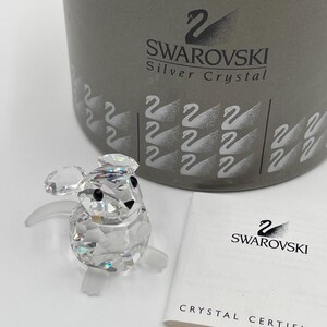 Swarovski, Crystal, Field Mouse, Figurine, Vintage, EXCELLENT Condition, Introduced in 1991, Retired in 2002, Original Box, COA, So Cute!