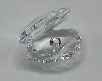 Vintage Swarovski Crystal Clamshell: Maritime Collection, Retired 1995-2003