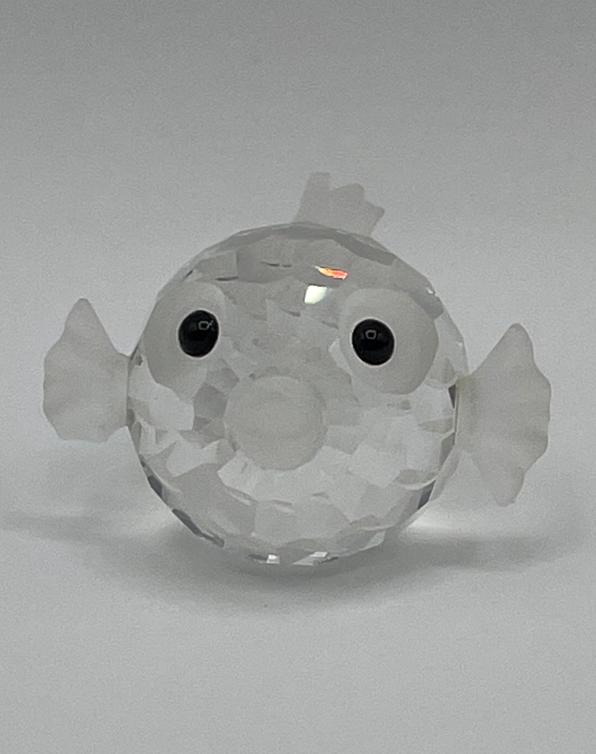 SWAROVSKI スワロフスキー クリスタル フィギュア ふぐ 高さ41mm