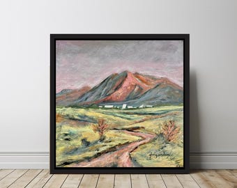 USAFA Art, "The Path of Perseverance," Signed Print by Glory Paulson, Air Force Academy Gift