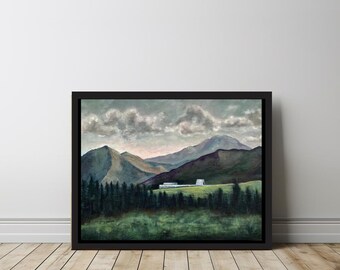 USAFA Art, "Aim High," Signed Print of Oil Painting by Glory Paulson, Gift and Memorabilia