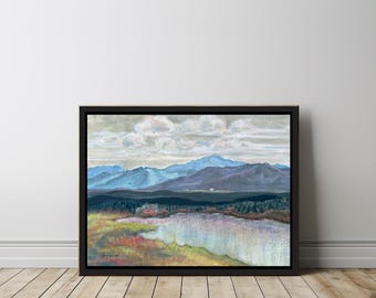 USAFA Art, "Calm Waters at the Air Force Academy," Print by Glory Paulson, Graduation, Promotion, Retirement, Thank You Gift