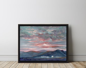 USAFA Art, "Solemn Melody at the Air Force Academy," Print of Painting by Glory Paulson, Graduation, Promotion, Retirement, Thank You Gift