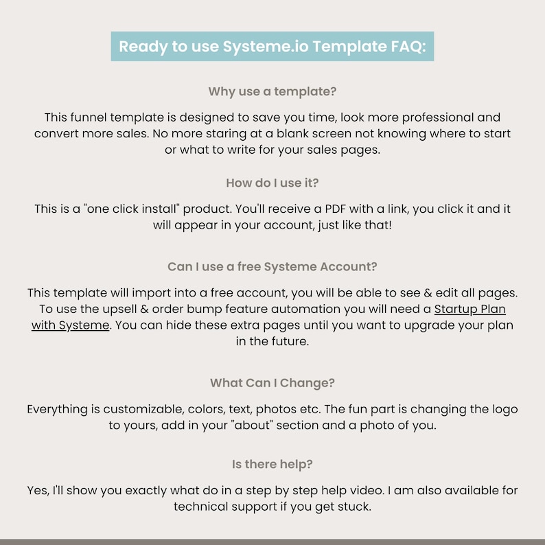 System.io Templates Coastal Coaching Systeme.io Funnel Template. Sales Page. Opt-in. Order ...
