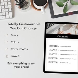 Fully Customizable ChatGPT Prompt Template for Business Use – Change Fonts, Colors, and Layout in Canva | Editable PLR Product for Coaches, Digital Marketers, and Etsy Sellers | Create a Branded AI Prompt Guide or Lead Magnet Using This Done-for-You Marketing Toolkit