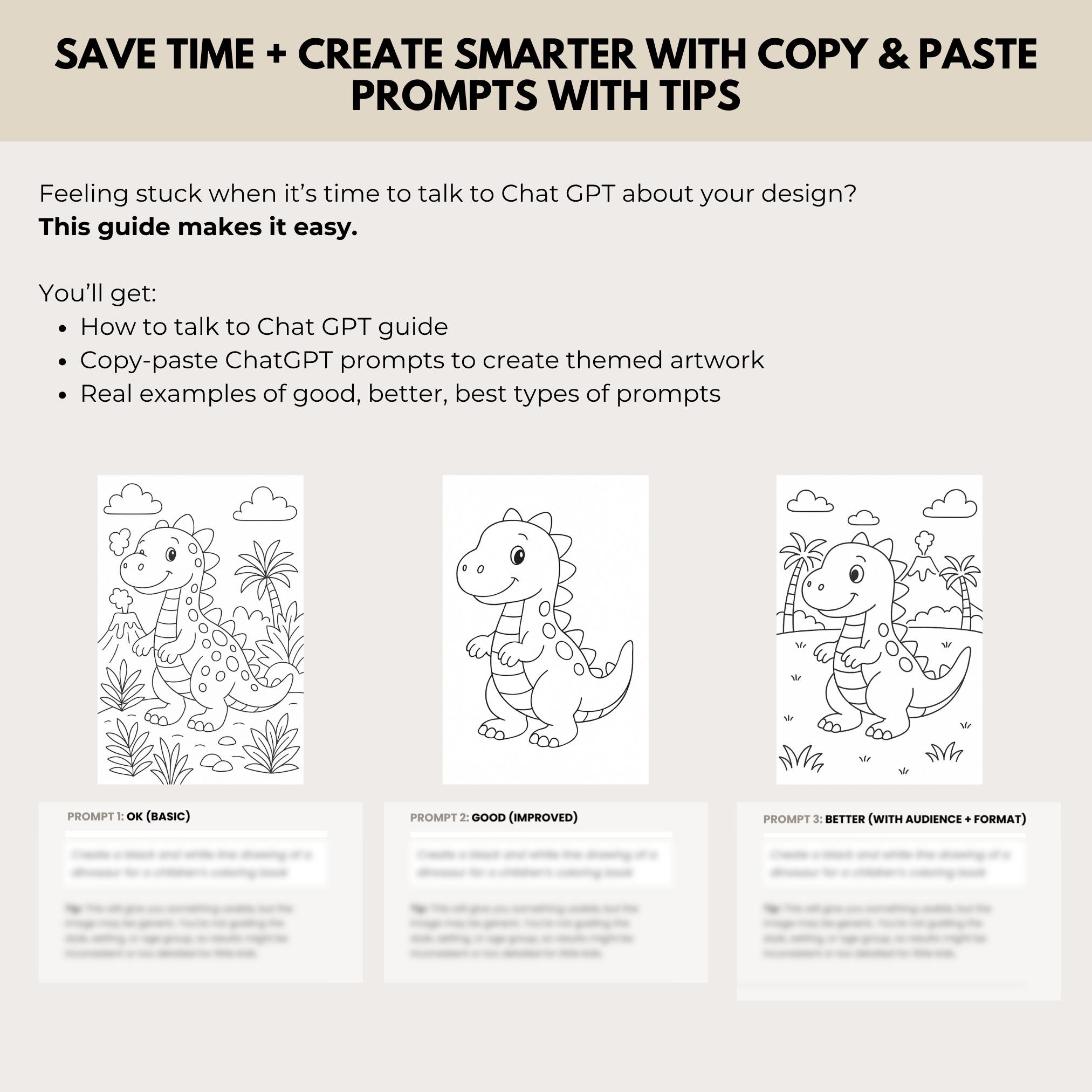 AIガイドで塗り絵を作成・販売：初心者向けCanvaとChatGPT（PDF