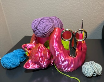 Playful Cat Yarn Bowl