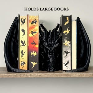 Dragon Bookend, Fantasy Bookend, Book Guardian Decor, Hand Painted Dragon Bookend, Color Changing Bookend, Dragon Shelf Decor, Book Protector Dragon, Fantasy Bookshelf Accessory, Antique Gold Dragon Decor, Dual Color Bookend, Dragon Bookend with Antique Gold Highlights, Dragon Bookend for Fantasy Lovers, Bookend That Looks Like a Dragon Guarding Books, Decorative Dragon Bookend for Bookshelves, Fantasy Decor Bookend with Custom Color Options, book lover gifts, book lover, book gift, onyx storm